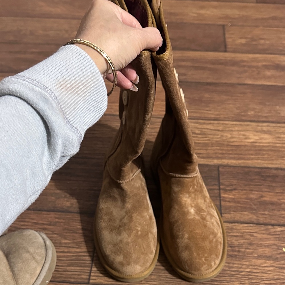 UGG Brown Suede Winter Boots